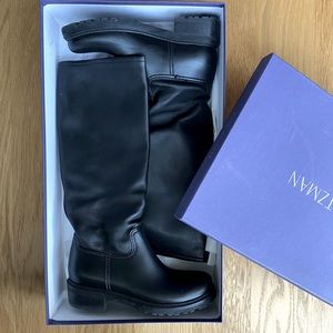 Stuart Weitzman || nearly new to-the-knee black boots